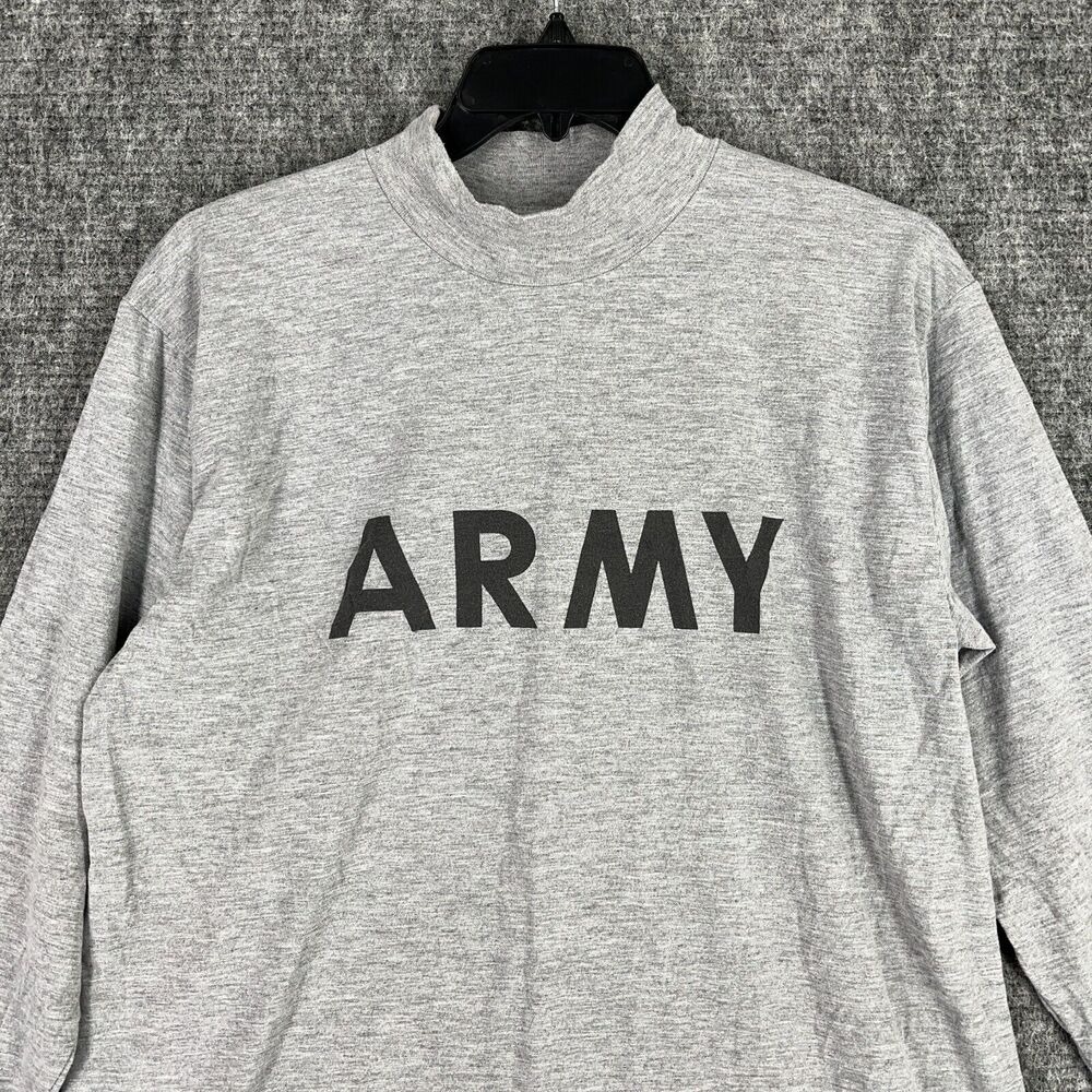 Vintage 90s Army PFU T Shirt Mens L Militray Physical Fitness Uniform‎ Training